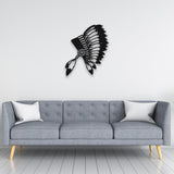 Lonely Indian Metal Wall Art from VITAHOME DESIGN LLC