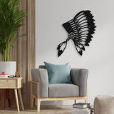 Lonely Indian Metal Wall Art from VITAHOME DESIGN LLC