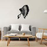 Lonely Indian Metal Wall Art from VITAHOME DESIGN LLC