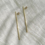 Minimal Bar Earrings from SLATE + SALT