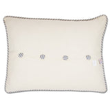 Long Island Hand-Embroidered Pillow from Quirks!