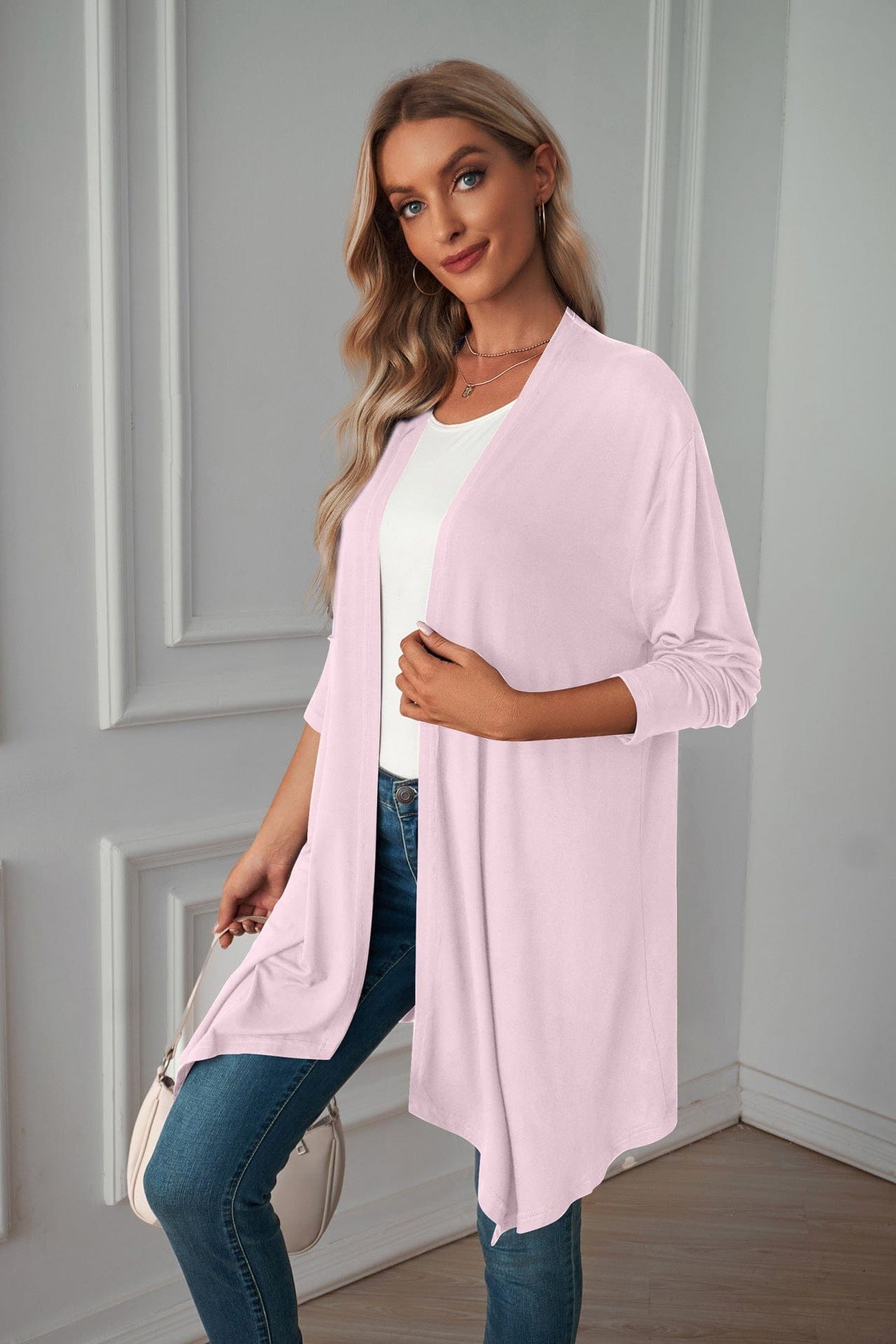 Casual Loose Fit Plaid Shirt Coat from MsDressly