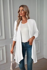 Autumn Plaid Button-Down Shirt Jacket from MsDressly