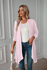 Autumn Plaid Button-Down Shirt Jacket from MsDressly