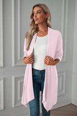 Autumn Plaid Button-Down Shirt Jacket from MsDressly