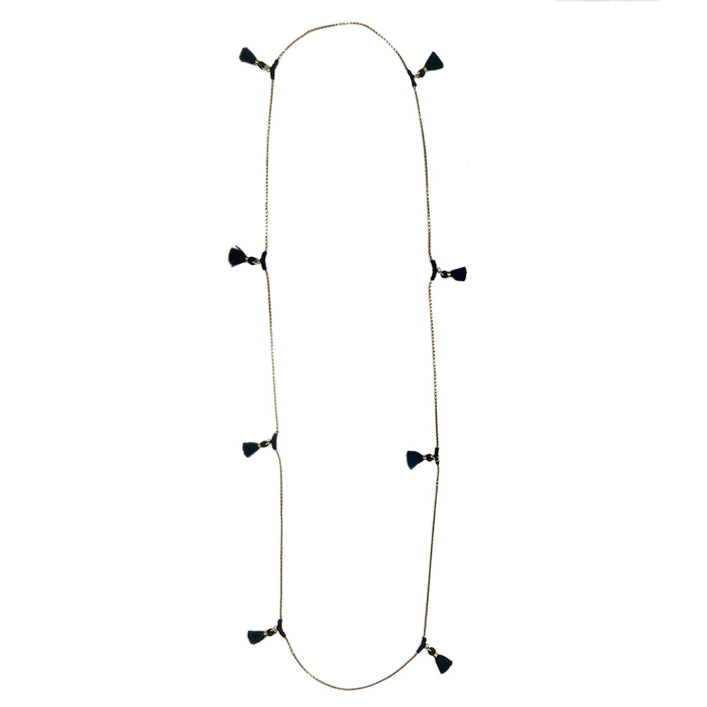 Ananya Tassel Necklace from SLATE + SALT