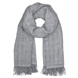 Gray Loop Knit Alpaca Scarf from SLATE + SALT