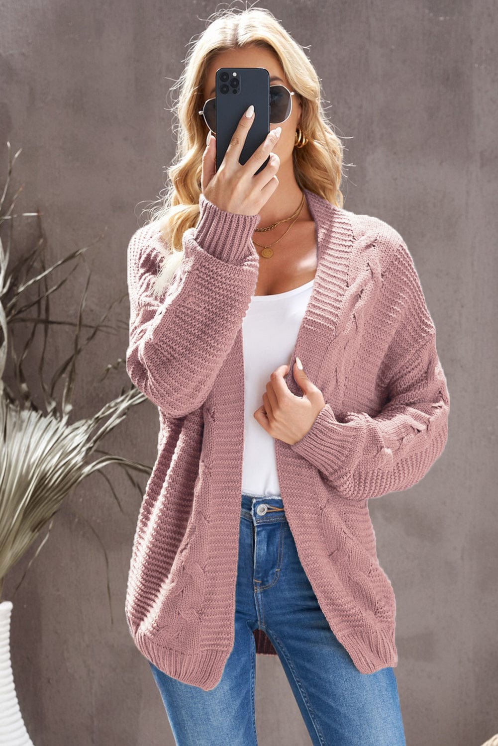 3/4 Sleeve Knit Cardigan from MsDressly
