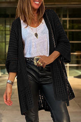 3/4 Sleeve Knit Cardigan from MsDressly