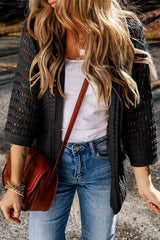 3/4 Sleeve Knit Cardigan from MsDressly