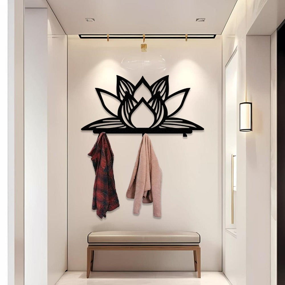 Lotus Flower Metal Hanger from VITAHOME DESIGN LLC