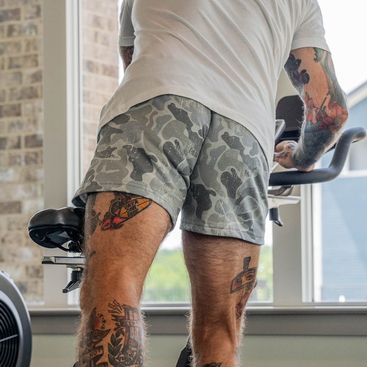 Men's Lounge Sweat Shorts | 5.5" from Combat Iron Apparel