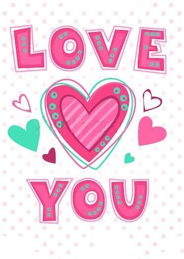 Love You WD2314 10.6 x 14.9 inches Wizardi Diamond Painting Kit from Wizardi