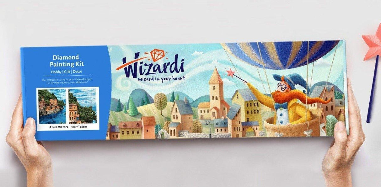 Love You WD2314 10.6 x 14.9 inches Wizardi Diamond Painting Kit from Wizardi
