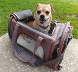 Mr. Peanut's Gold Series Standard Size Airline Compliant Pet Carrier from Mr. Peanut's Pet Carriers