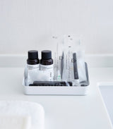 Vanity Tray - Angled - Two Sizes - Steel from Yamazaki Home