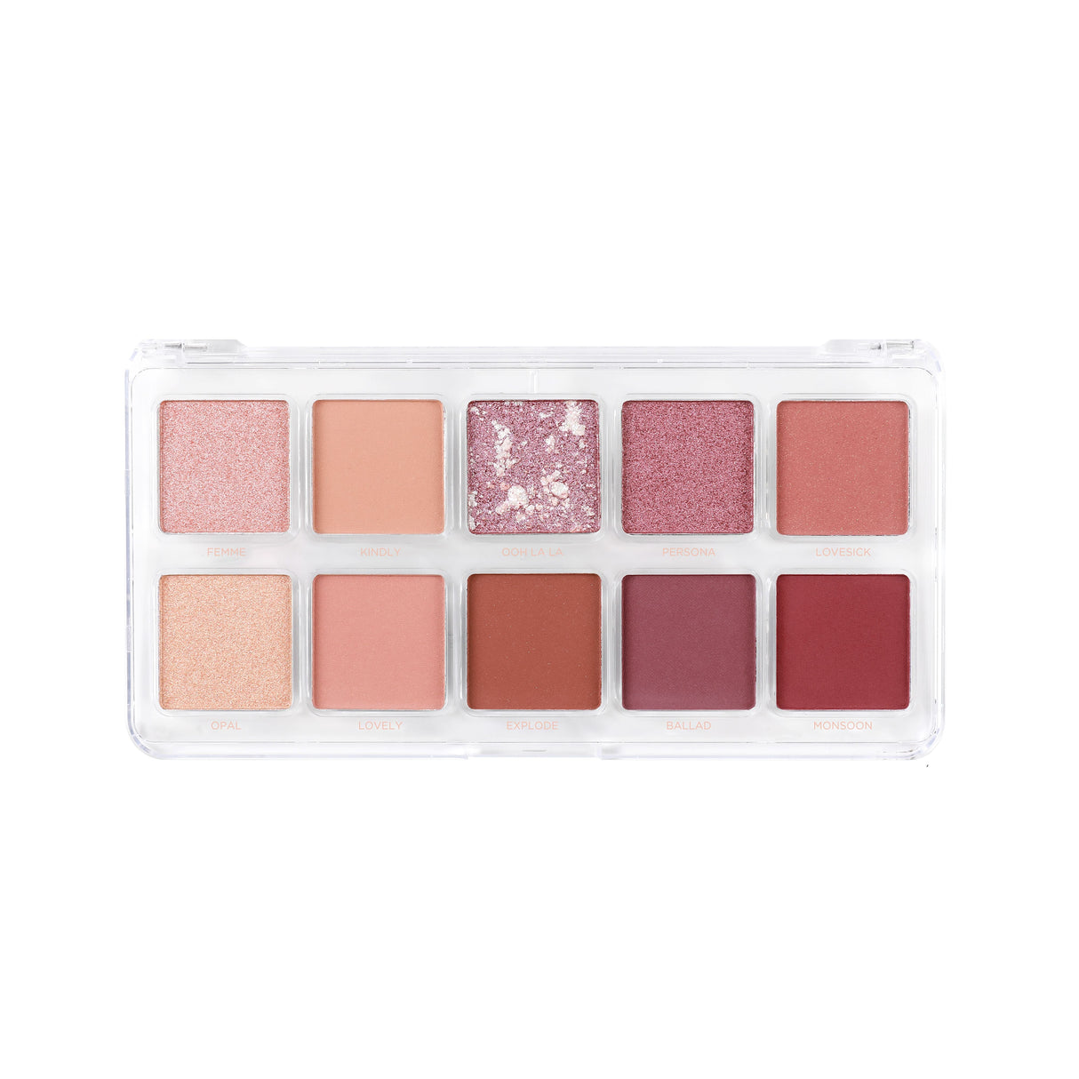 Essentials 10 Shade Palette – Mauves from Profusion Cosmetics