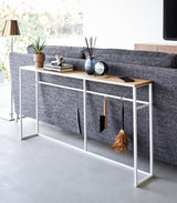 Long Console Table - Two Styles - Steel from Yamazaki Home