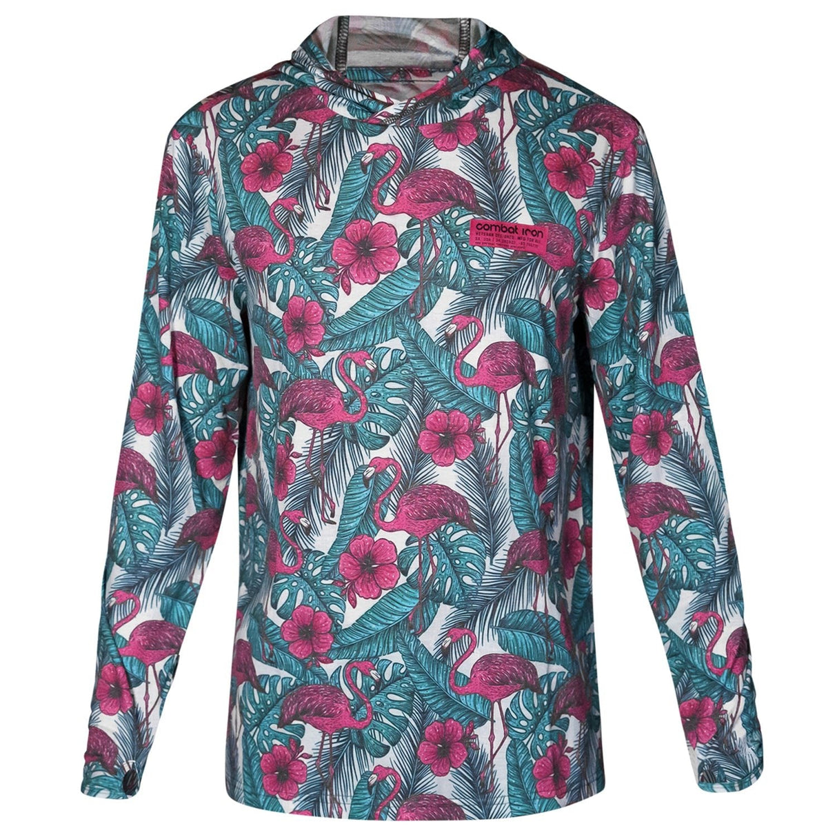 Men's Outdoors Long Sleeve Performance Hoodie from Combat Iron Apparel