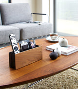 Desk Organizer - Two Sizes - Steel + Wood from Yamazaki Home