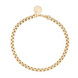 Luciana Box Chain Bracelet from eklexic
