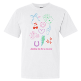'Lucky Mom Dopamine Doodles' T-Shirt from United Monograms