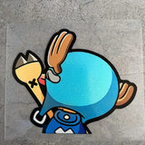 One Piece Luffy Car Sticker - Decorative Bumper Sticker from Kawaii Stop