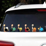 One Piece Luffy Car Sticker - Decorative Bumper Sticker from Kawaii Stop