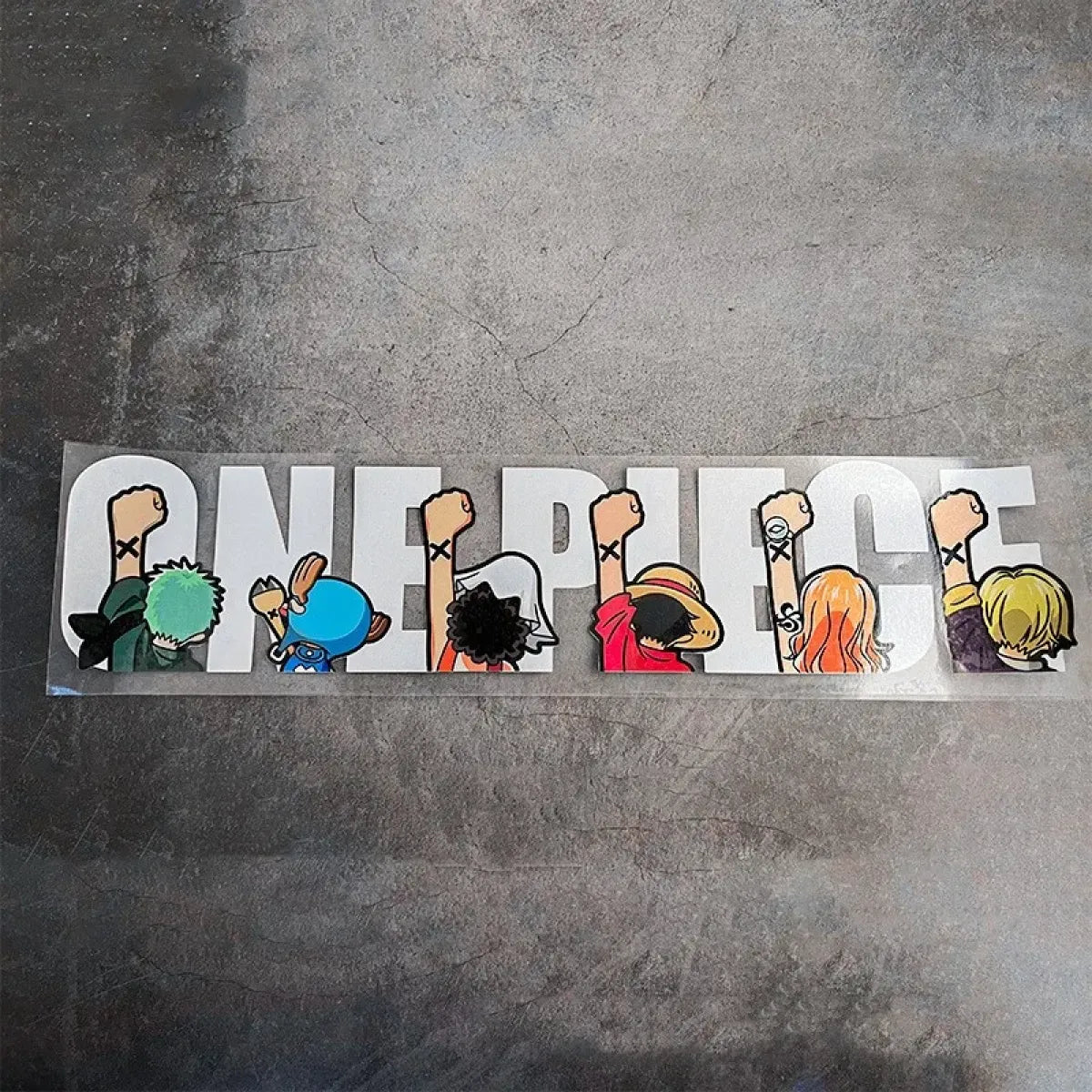 One Piece Luffy Car Sticker - Decorative Bumper Sticker from Kawaii Stop