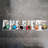 One Piece Luffy Car Sticker - Decorative Bumper Sticker from Kawaii Stop