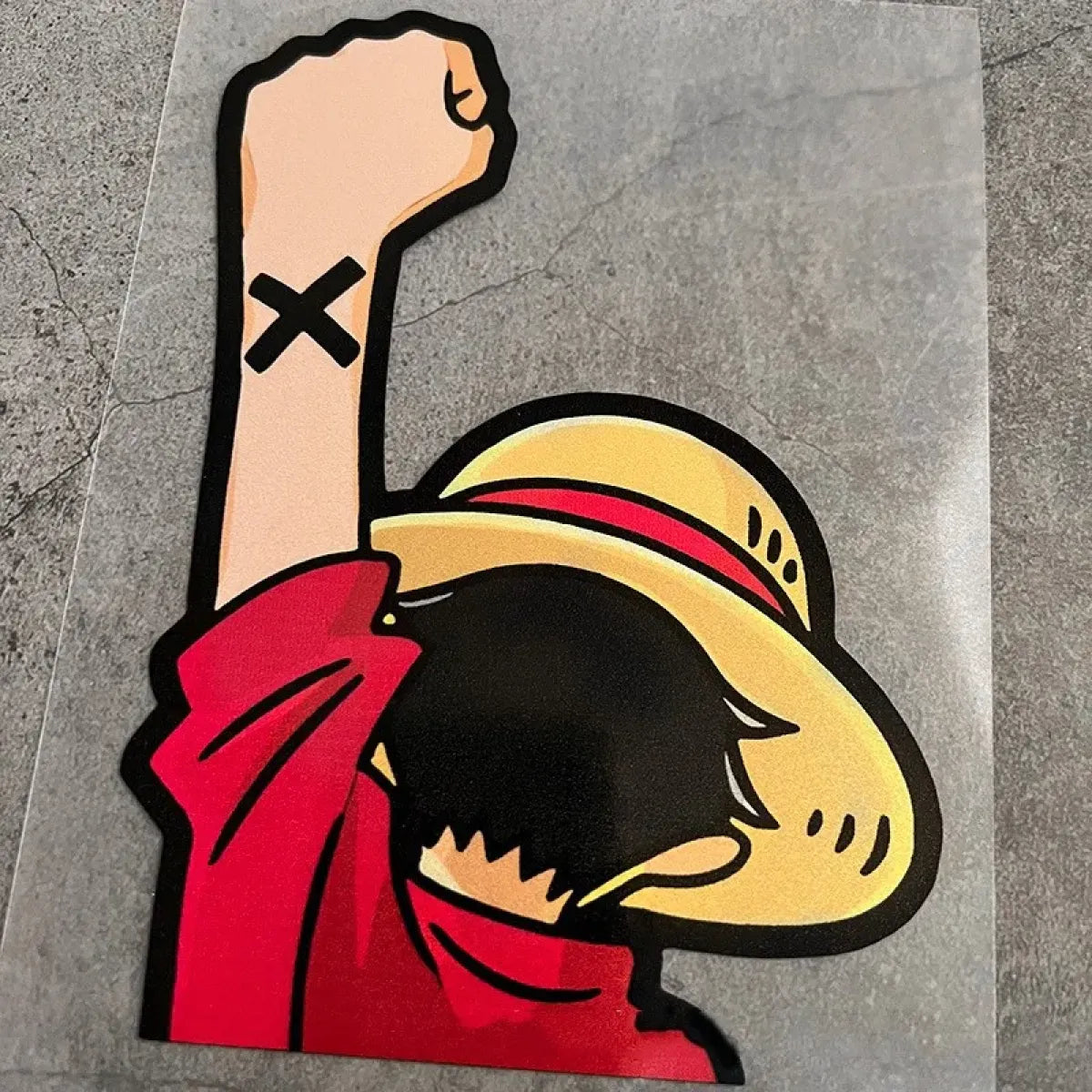One Piece Luffy Car Sticker - Decorative Bumper Sticker from Kawaii Stop