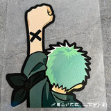 One Piece Luffy Car Sticker - Decorative Bumper Sticker from Kawaii Stop