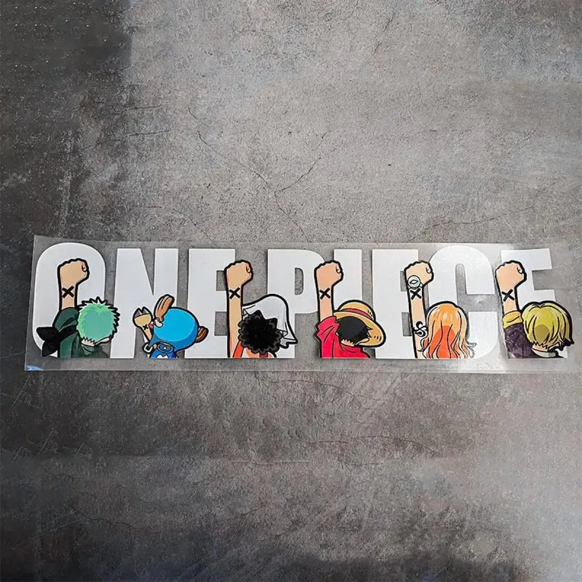 One Piece Luffy Car Sticker - Decorative Bumper Sticker from Kawaii Stop