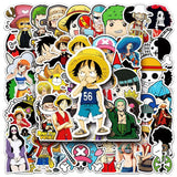 ONE PIECE Stickers - Luffy, Zoro, Chopper from Kawaii Stop