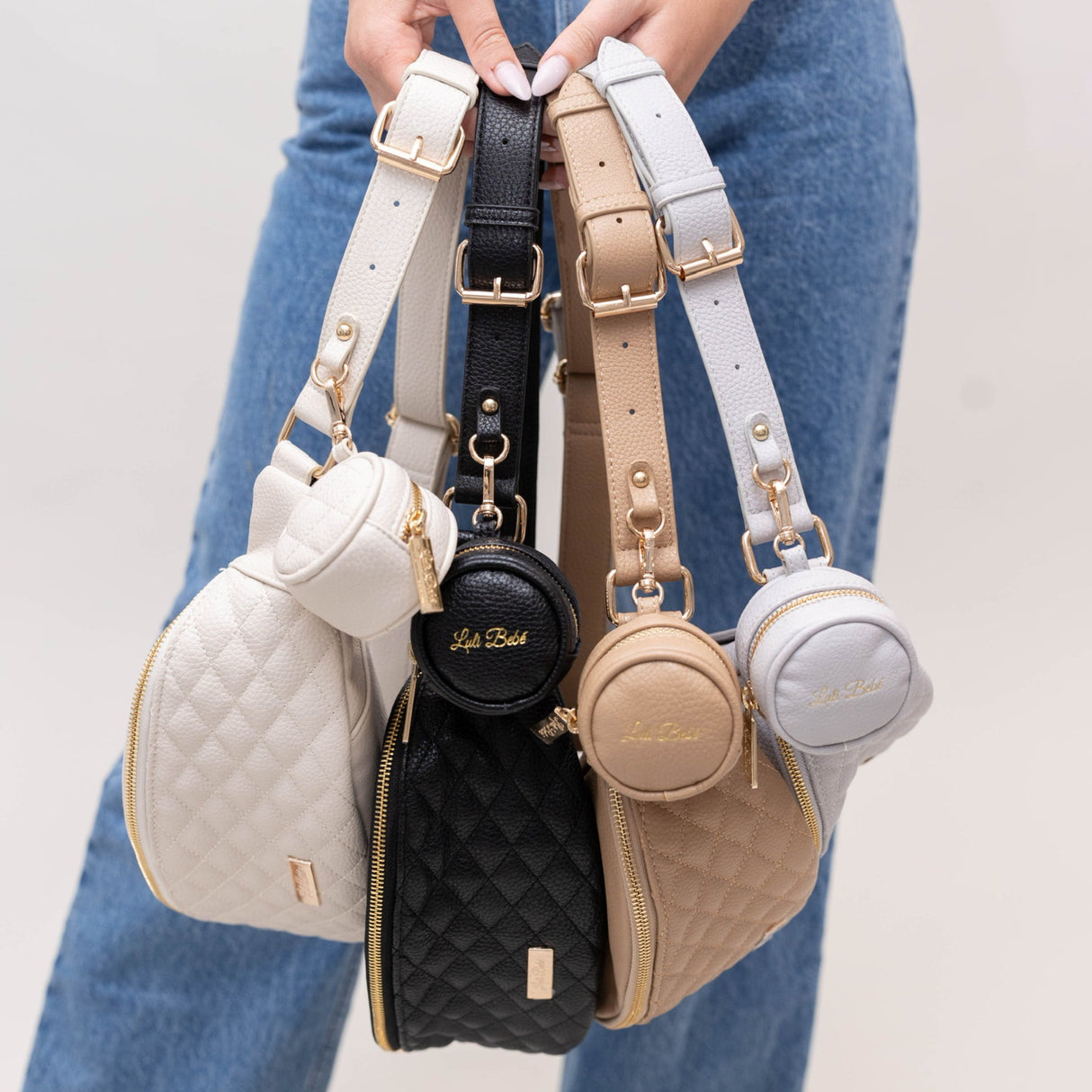 Monaco Sling Bag | Latte Brown From Luli Bebé