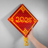 Year of the Snake Wall Art from Bricker Builds