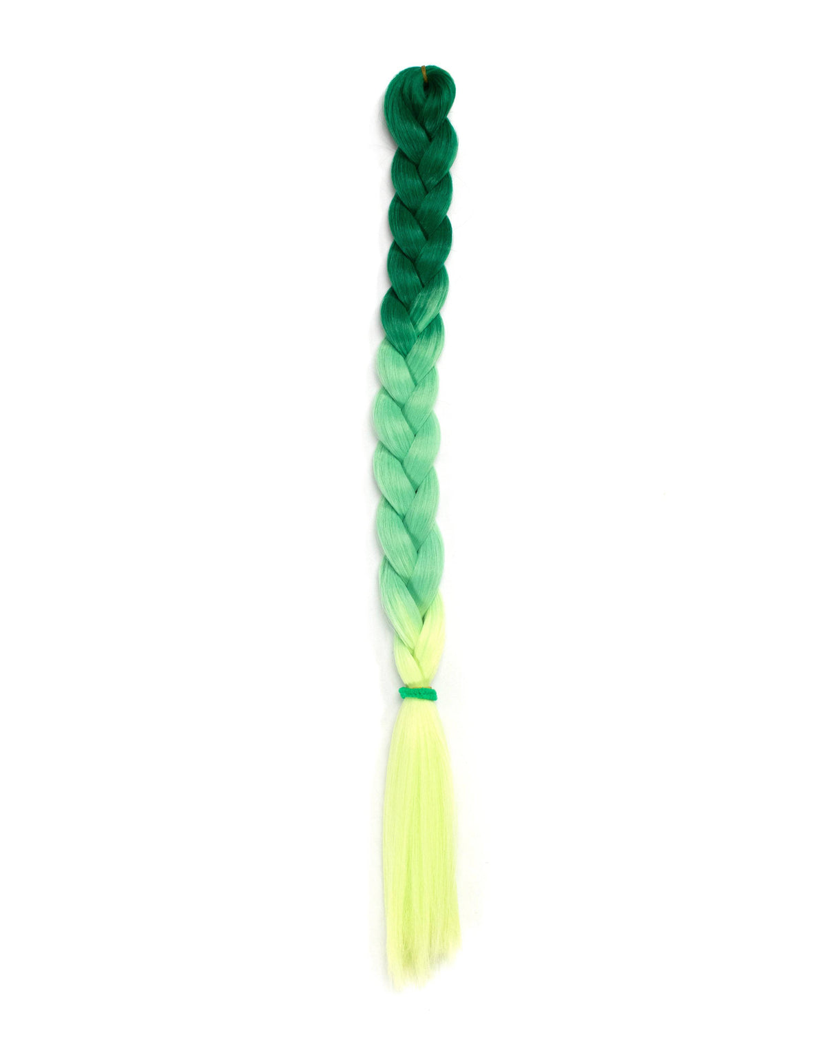 Top Shelf - Ombre Green Braid Hair from Lunautics