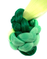 Top Shelf - Ombre Green Braid Hair from Lunautics