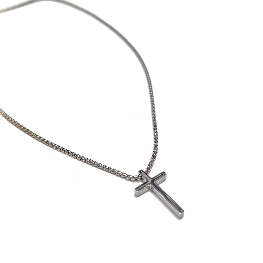 Gio L'uomo Mens Colletion Cross Necklace from Pretty Simple