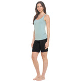 Lux Cotton Modal Tank Top | Green Dusty From Undersummers