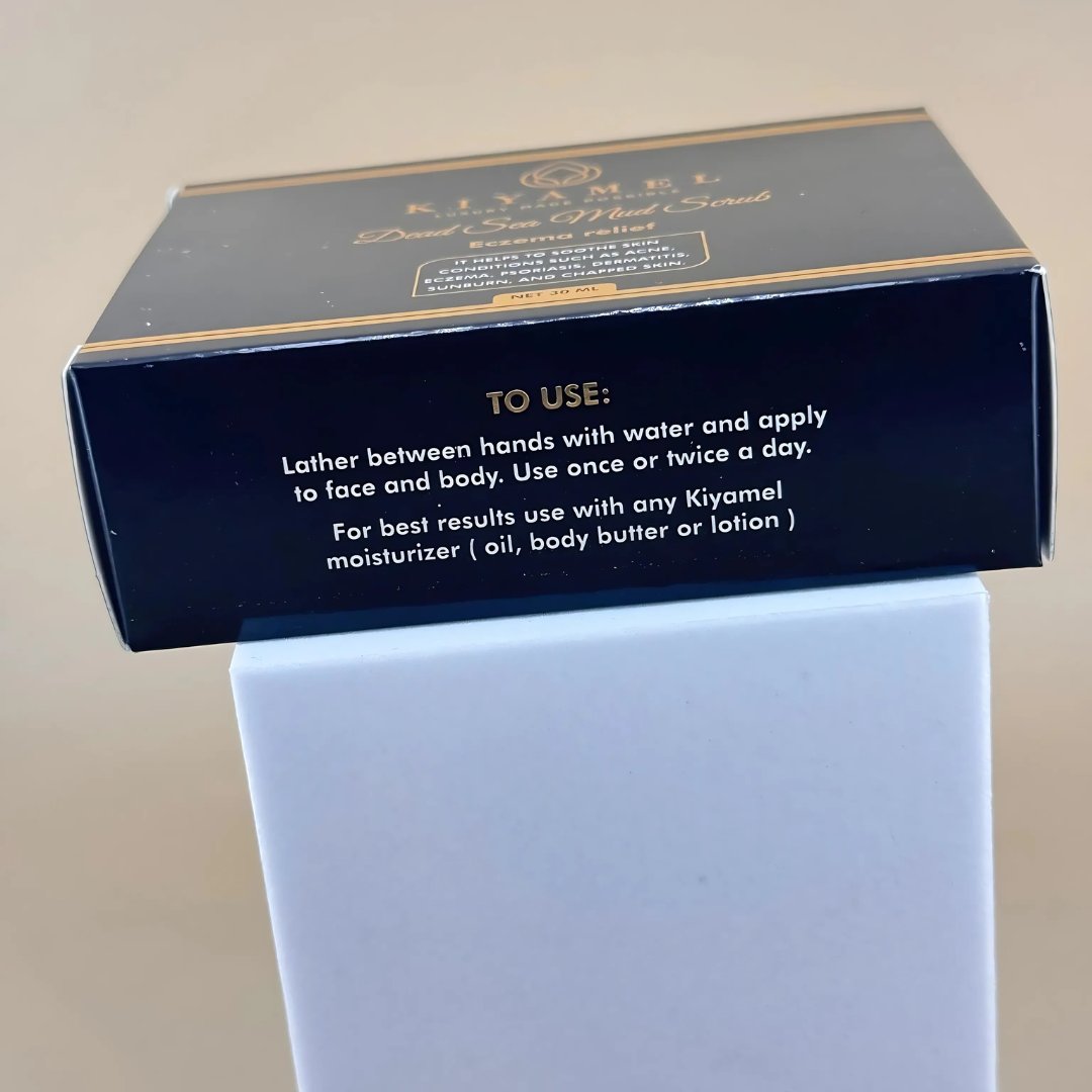 Lux Dead Sea Mud Scrub Soap From Kiyamel