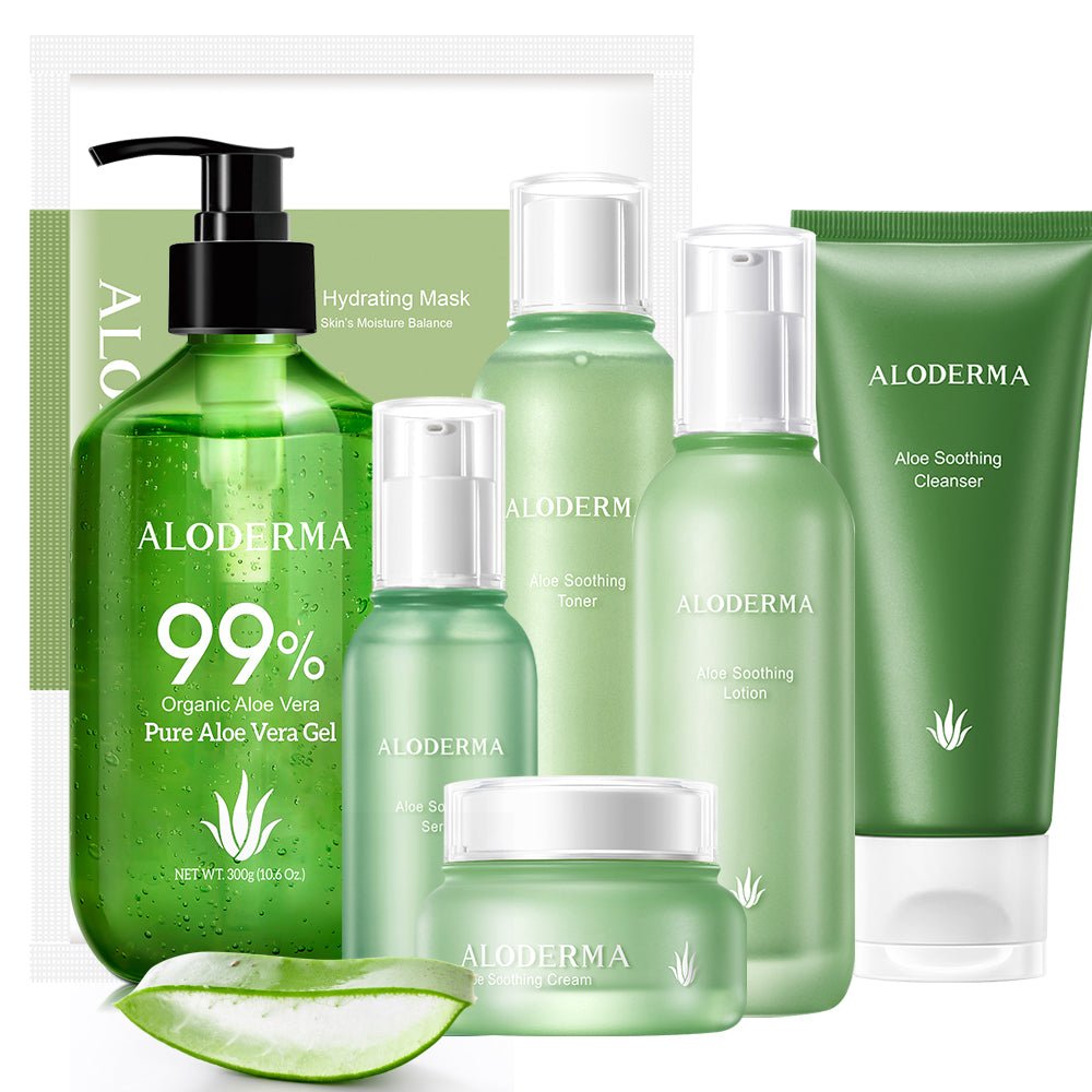 Luxury Aloe Soothing Set from ALODERMA