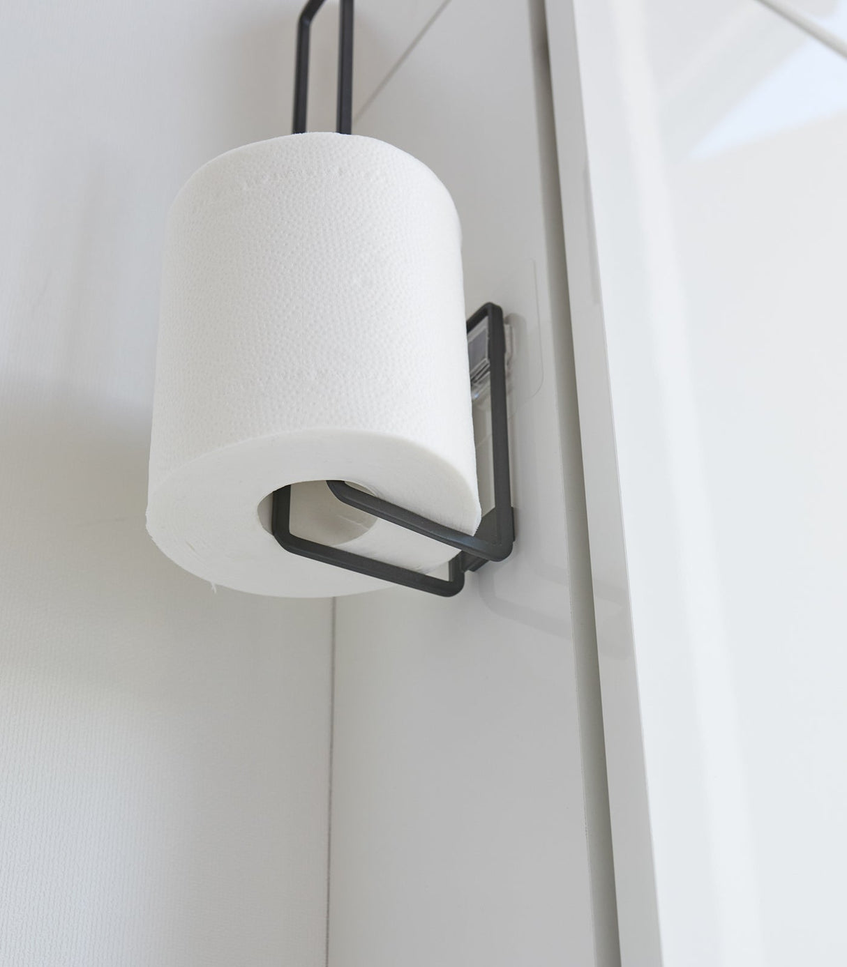 Traceless Adhesive Toilet Paper Holder - Steel from Yamazaki Home