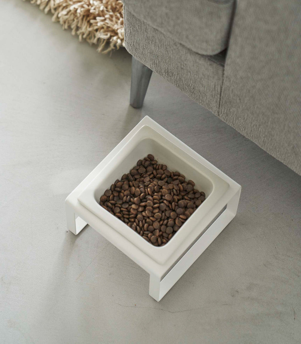 Single Pet Food Bowl - Two Styles - Steel + Ceramic from Yamazaki Home