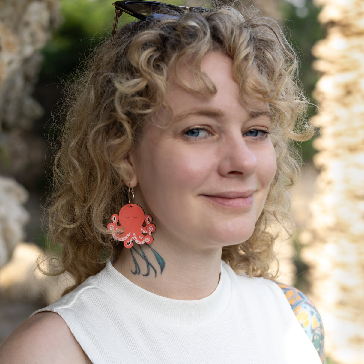 Octopus Hoops from LE CHIC MIAMI