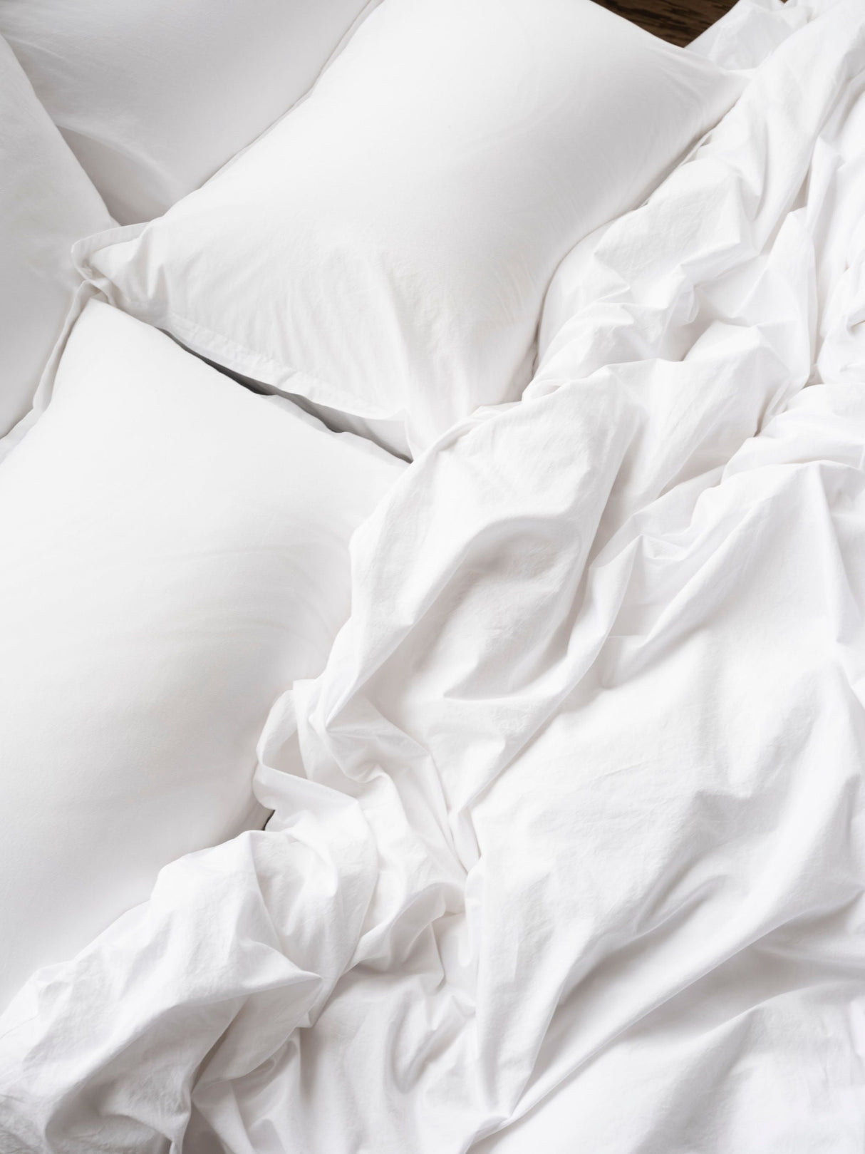 Relaxed Percale Sheet Set from French Presse Linens