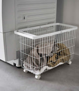 Rolling Wire Basket (14.8" H)  - Steel from Yamazaki Home