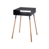 Storage Table - Two Sizes - Steel + Wood from Yamazaki Home
