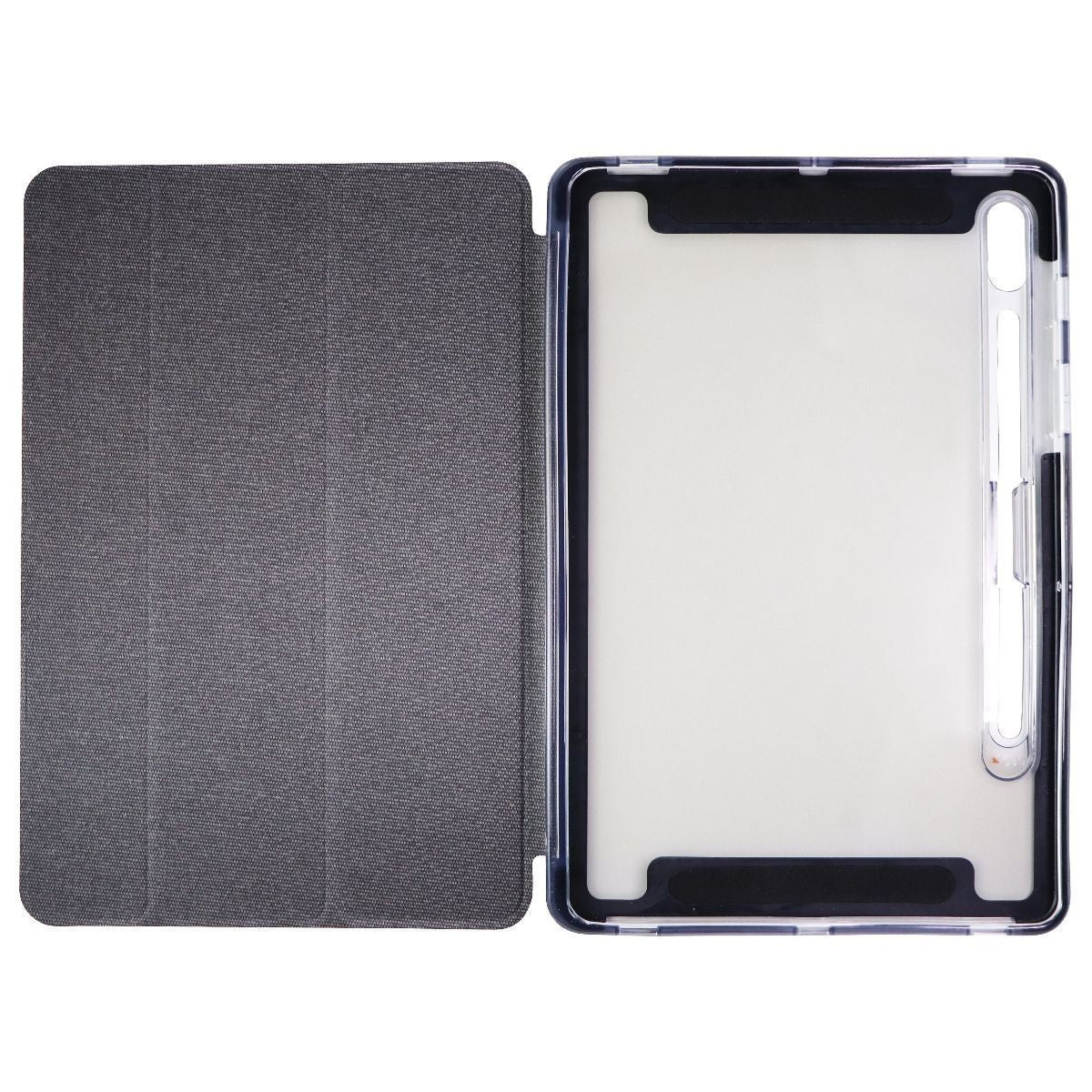ZAGG Brompton Folio Case for Samsung Galaxy Tab S7 5G Tablets - Smoke From Simple Cell