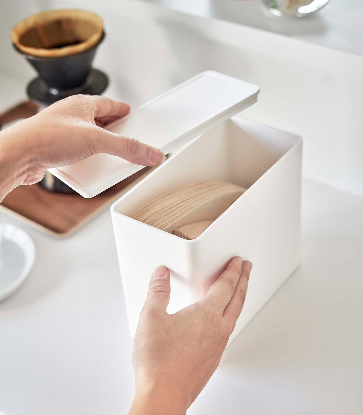 Coffee Filter Case from Yamazaki Home